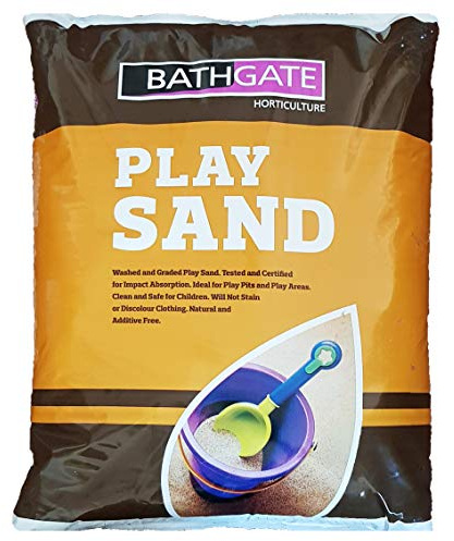 Kinder-Spielsand, natürlich, gewaschen, sortiert, ungiftig, Top-Qualität, 25 kg im Beutel.