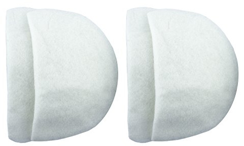HAND ® NO.1067 Medium Light Weight White Shoulder Pads Tailor, Students - 2 Pairs