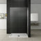 Paroi de douche 80x200cm paroi de douche à l'italienne verre anticalcaire paroi de fixation