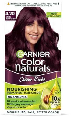 Garnier Color Naturals, Shade 4.20 - Vino borgoña 125 g