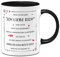 Tassenbrennerei Tasse mit Spruch Ich Liebe Dich - Geschenk für Freundin, Geschenk für Freund Tassen mit Sprüchen (Schwarz)
