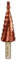 Mengshen Broca HSS M35 Step Drill 4-20mm, Cobalto Ranura Espiral Juego de Brocas Grandes para Paso de Pagoda Escariador de Agujeros Mango De Triángulo Taladrado Taladrado Metal Broca Conica