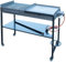 Barbacoa de Gas y Carbón Portátil con Plancha de Acero y Parrilla con Cincado Homologado | Asador Profesional de Doble Altura 1.450x1000x570 MMS | Incluye Paellero, Regulador y Manguera.