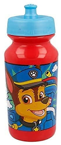 ALMACENESADAN 3164; Sport-Trinkflasche mit Push-Up-Patrol; Fassungsvermögen 340 ml; wiederverwendbares Kunststoffprodukt; BPA-frei.