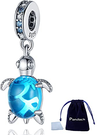 Pandach Charms Abalorios Colgantes Cuentas Plata de Ley 925 con Circonita Cúbica 5A Compatible Pulsera Europeo,Christmas Charms para Mujer Niña for Birthday