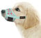 HEELE Hund Maulkorb, Maulkörb für Hunde, Weiche Nylon Drucken Maulkorb Air Mesh Atmungsaktiv Einstellbar Schleife Muster Haustiere Maulkörbe für Kleine Mittlere Große Hunde, Cyan Blume, XS