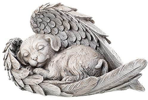 Annastore Grabschmuck für den Hund - Grabstein - Grabdeko - Hundegrab - Frostfest - wetterfest Farbe Hund