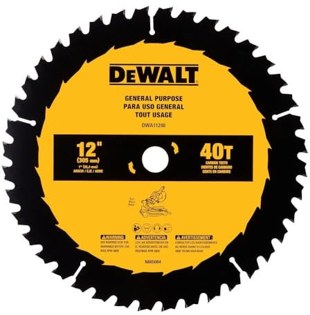 DEWALT 30,5 cm 40T Allzweck-Sägeblatt (DWA11240)