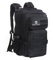 FALKENSTEJN Rucksack für Freizeit Outdooraktivitäten Schule Arbeit Multifunktionsrucksack (schwarz 25/30L, 25/30L)