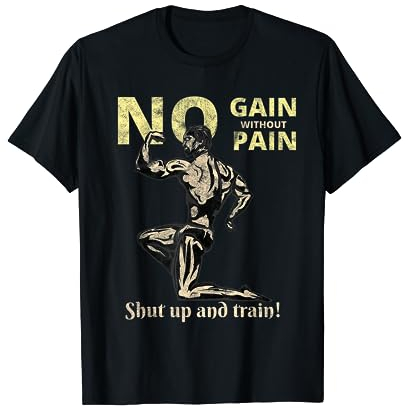 Bodybuilder Old School Vintage 80er Kraftsport Bodybuilding T-Shirt