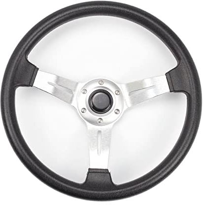 Auto Sportlenkrad Modifiziertes Rennlenkrad 14 Zoll 350 Mm Aluminium Bewegliches Ruder Universal Für Golf 4(2)