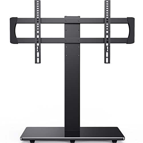 Universal TV Stand Base for 44-85 Inch LCD OLED Flat/Curved Screen TVs-Height Adjustable/Tall/Larger Table Top TV Stand Mount with Cable Management, VESA 800x400mm
