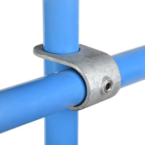 Galvanized Tube Fittings | Handrail System | Connector Pipe Fittings | Railing Steel Tubes | Galvanized Tubes (125H Adjustable Elbow, 48mm OD Tube D48 (Scaffold))