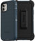 OtterBox Defender Series Screenless Edition Case for iPhone 11 (Only) - Holster Clip Included - Microbial Defense Protection - Retail Packaging - Gone Fishin (Blue)