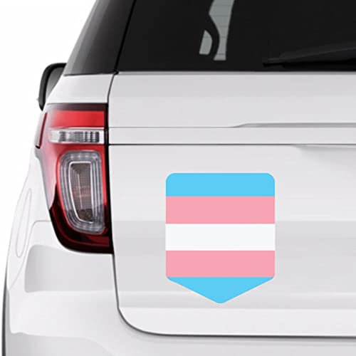 Pansexual Bisexual LGBTQ Autoaufkleber Fensteraufkleber Lesben Bisexuell Transgender Flagge Vinyl Aufkleber für Autos LKW Gay Pride LGBT Gleichheit Lesben Auto Aufkleber 15,2 cm