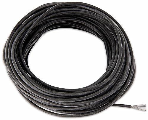 Silikon-Litze, 4 mm², schwarz, 10 m