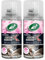 Turtle Wax 54087 Odor-X Whole Car Blast - New Car Experience Air Freshener & Odor Remover Car Bomb - Removes Unwanted Odors for up to 30 Days- Bubblegum Scent (2 Pack)