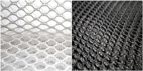 Ch.Cabanski Abstandsgewirke Weiß - Air Mesh - 10mm - 410g/m² - Verschiedene Längen - GLS Versand 140x200cm Weiß