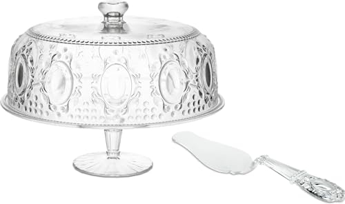 Set alzata torta + paletta dolce Baroque & Rock Anniversary di Baci Milano