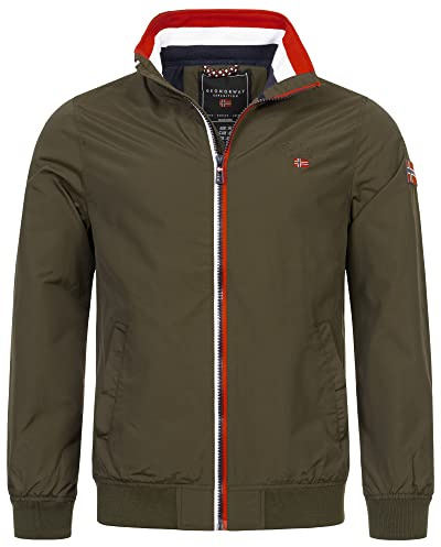 Geographical Norway Herren Übergangsjacke Frühlingsjacke Windbreaker Blouson Jacke Produktion FVS