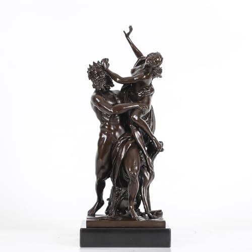 NILEEBUKER Bronze-Statue mit Hades und Persephone, griechischer Gott und Göttin, antike Skulptur, Heimdekoration