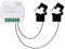 DEWIN WiFi Misuratore di Energia Intelligente,2 Vie da 80A AC 100-240V Smart Meter Energy Monitor WiFi Consumo di Produzione di Energia Misuratore di Monitoraggio Bidirezionale,Energy Meter WiFi