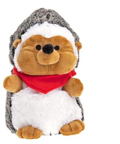 Pelucho - Bouillotte Peluche Hérisson - Bien-Être, Chaleur et Douceur - Micro-Ondable - Grains de Blé et Fleurs de Lavande - Fabriquée en France