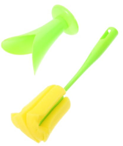 ANDRESLAD Large Bottle Brush Flask Cleaning Brush Brush for Bottle Cleaning Easy to Reach Corners