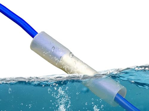 Giunzione cavi - Set di giunzione cavi per pompa sommersa, Kit di giunzione cavi | Connettori per cavi con tenuta a saldare resistenti alle intemperie Connettori per cavi Thermor