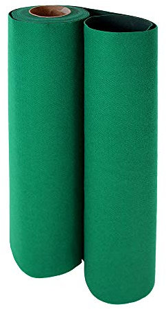 OLIVO.shop Tapis pour événements, rouleau de tapis, tapis de mariage, cérémonie, fête, tapis de sol extérieur, tapis au mètre, passerelle ROMOQU (vert, 1 x 5 mt)