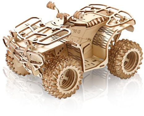 comfoyar 3D Puzzle Strandwagen Auto, Holzmodelle Bausätze Erwachsene, Modellbau Set Holz, Kreativer DIY Bastelset für Heimdekoration, Weihnachten Geburtstag Männer Frauen