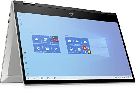 HP X360 14-dw Notebook Convertibile Intel i5-1135G7 RAM 8GB SSD 256GB Windows 11 Home Schermo 14” Touch FHD (Ricondizionato)