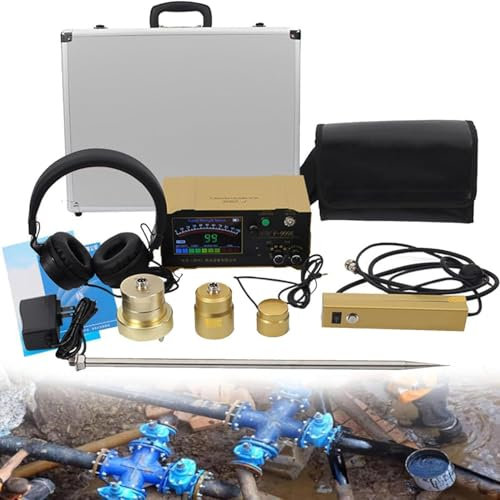Professioneller Unterirdischer Wasserleckdetektor, Elektrischer Wasserleck-Geophonsensor Für Den Innen- Und Außenbereich, Wasserleck-Geophonsensor, Rohrwasserlecksensor