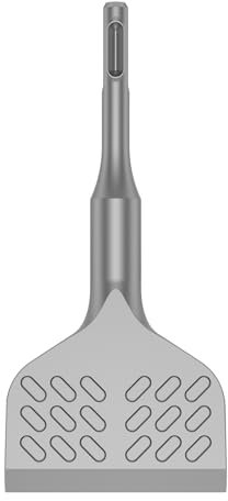 SDS Plus Tile Chisel 7.5cm Carbide Alloy Tile Removal Chisel Tool Wall and Floor Scraper Adhesive Remover Bit for Carpet, Linoleum, Plywood, Wall Surface