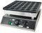 Waffeleisen Bubble Waffelgerät Waffelautomat Eiswaffeln 1000W Waffle Maker 36 Fassungsvermögen Elektrischer Nussbäcker Nusswaffeln Pfannkuchen-Maschine Pfannkuchengeräts