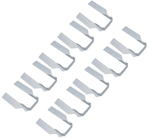 Light Duty Timber Wood Joist Hanger 91mm Galvanised Loft Beam Holder 10PK