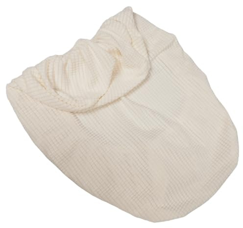 Toyvian Winterabdeckung für Wandmontierte Klimageräte Elastische Waschbare Polyester Schutzhülle in Senfgelb Staubschutz für Innenraumgeräte