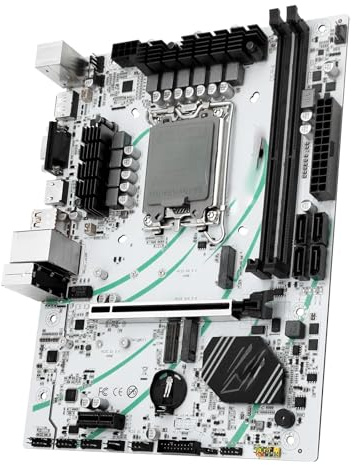 JXCBFFC Scheda Madre Scheda Madre Fit for Machinist H610Swordsman Supporta RAM DDR4 Nvme M.2 Intel Core 12 13 Gen CPU LGA 1700 12100F 12400F 12490F 12600F