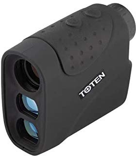 TOTEN Range Finder 6x21 Laser Telemetro Caccia Golf Rain Modello 1200m New Black per la visualizzazione ...
