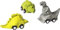 BRUNNEN Radiergummi Dino 3 Designs