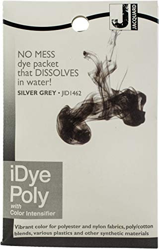 Jacquard iDye Poly Fabric Dye 14g-Silver Grey