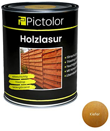 Pictolor Holzlasur 0,75 Liter Kiefer