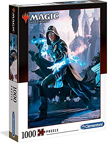 Clementoni 39562 Magic The Gathering – Puzzle 1000 Teile ab 9 Jahren, buntes Erwachsenenpuzzle mit kräftigen Farben, Geschicklichkeitsspiel für die ganze Familie, schöne Geschenkidee