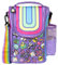 Fringoo - Large Capacity Kids Strap Lunch Bag | Small Cool Bag Kids Lunchbox | Perfect As School Lunch Bag for Boys - Rainbow Smile