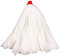 Keyclean Mop Lavapavimenti Bianco- Mocio Ecologico a 160 gr Composizione Viscosa + Poliestere Aggancio Universale