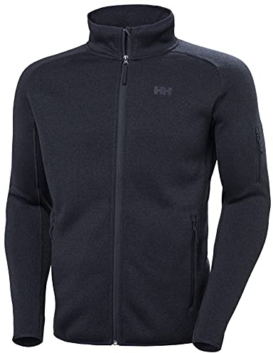 Helly Hansen Herren Varde Fleece Jacket 2.0 Jacke, Navy, Large