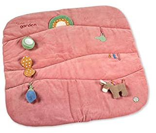 Sterntaler Emmily Krabbeldecke, Hellrot, 100 x 100 x 3 cm Größe
