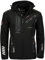 Geographical Norway Royaute Men Distribrands - Veste Softshell Homme Impermeable - Manteau Respirant À Capuche Outdoor - Blouson Coupe Vent Tactique Resistant Hiver (Noir_Noir 6XL)