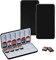 JINGDU Étui de Cartes de Jeu pour Nintendo Switch, boîte de Rangement Durable et Portable pour 48 Jeux avec 24 emplacements pour Cartes de Jeu et 24 emplacements pour Cartes Micro SD-Black