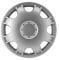 AutoStyle Satz Radzierblenden Speed 12-Zoll Silber